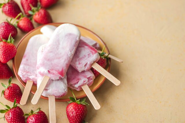 receta helado casero frutos rojos